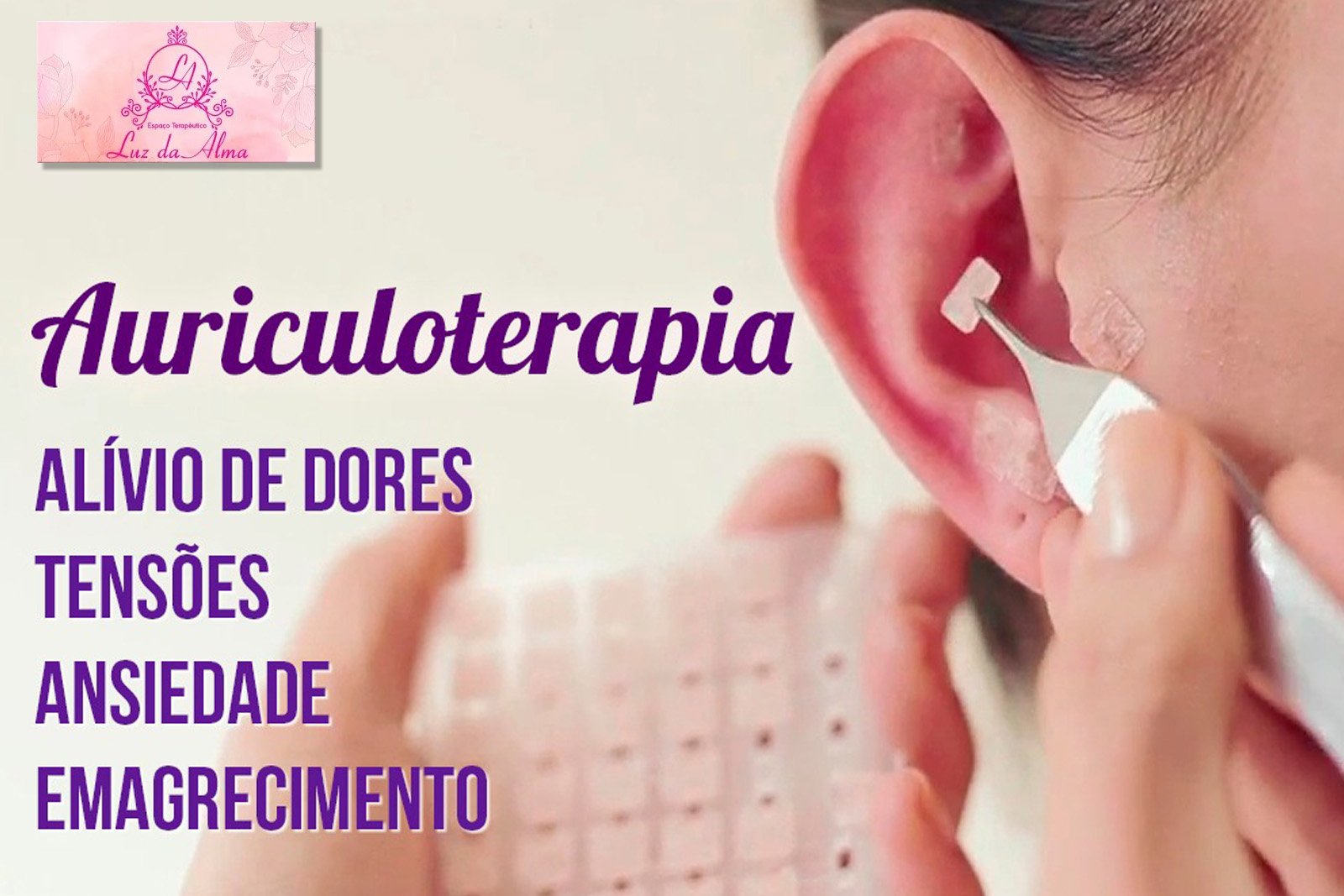 1 SESSÃO DE AURICULOTERAPIA